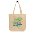 Art Is Meditation | Eco-Friendly | Cotton Tote Bag | TeeandTurtle | Sustainable