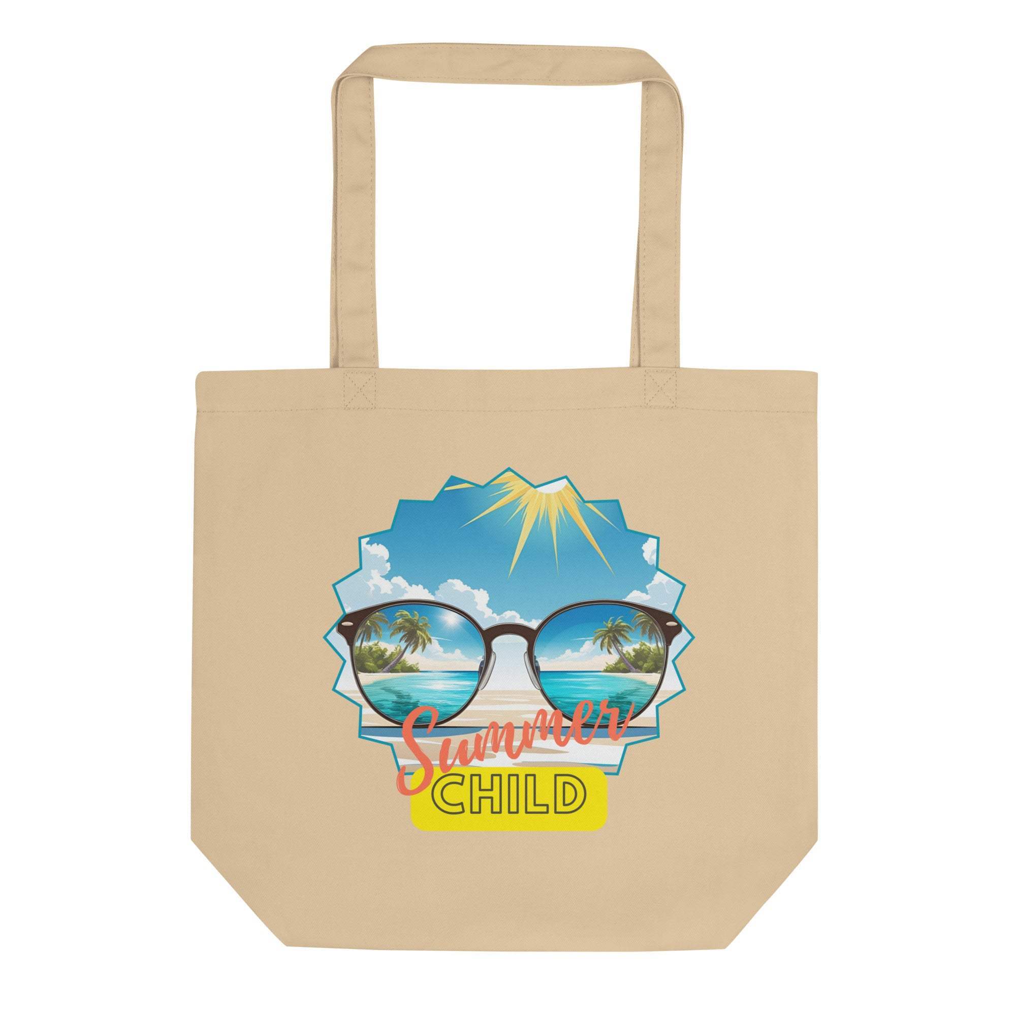 Summer Child | Eco-Friendly | Cotton Tote Bag | TeeandTurtle | Sustainable