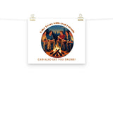 Real Friends | Eco-Friendly | Matte Paper Poster | TeeandTurtle | Sustainable