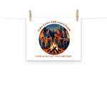Real Friends | Eco-Friendly | Matte Paper Poster | TeeandTurtle | Sustainable