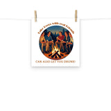 Real Friends | Eco-Friendly | Matte Paper Poster | TeeandTurtle | Sustainable