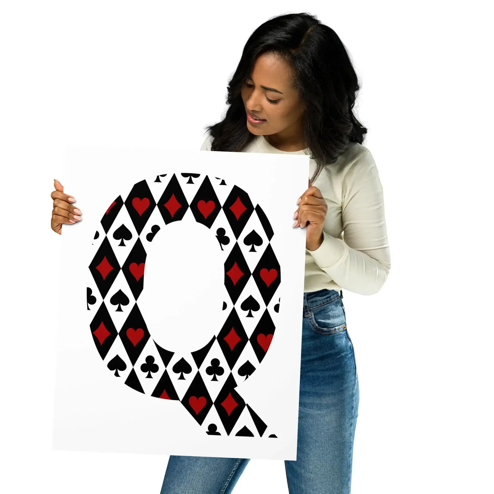 Q | Eco-Friendly | Matte Paper Poster | TeeandTurtle | Sustainable