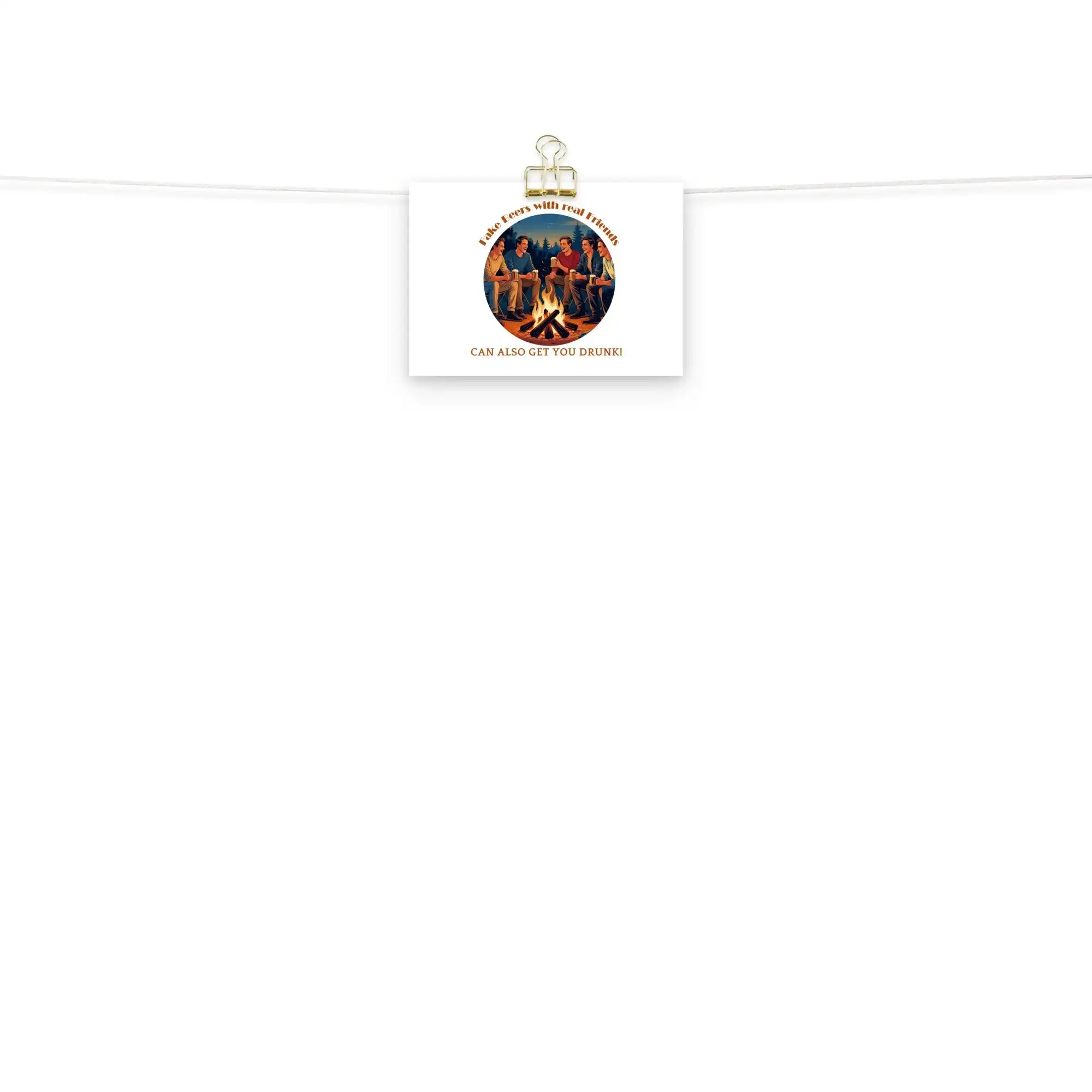 Real Friends | Eco-Friendly | Matte Paper Poster | TeeandTurtle | Sustainable