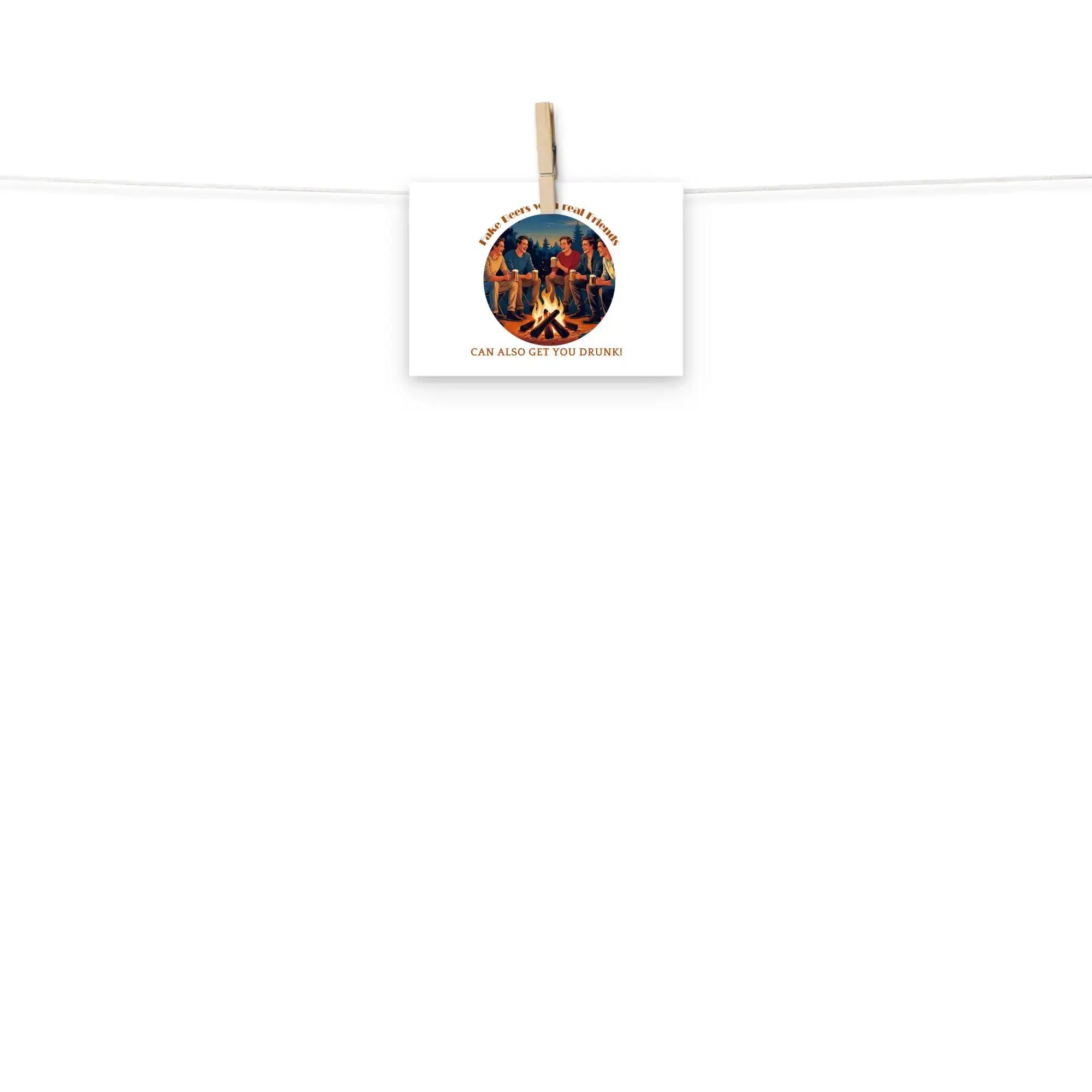 Real Friends | Eco-Friendly | Matte Paper Poster | TeeandTurtle | Sustainable