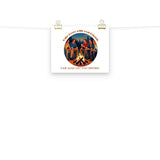 Real Friends | Eco-Friendly | Matte Paper Poster | TeeandTurtle | Sustainable