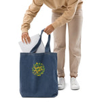 Sea Turtle | Eco-Friendly | Embroidered Denim Tote Bag | TeeandTurtle | Sustainable