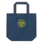 Sea Turtle | Eco-Friendly | Embroidered Denim Tote Bag | TeeandTurtle | Sustainable