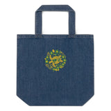 Sea Turtle | Eco-Friendly | Embroidered Denim Tote Bag | TeeandTurtle | Sustainable