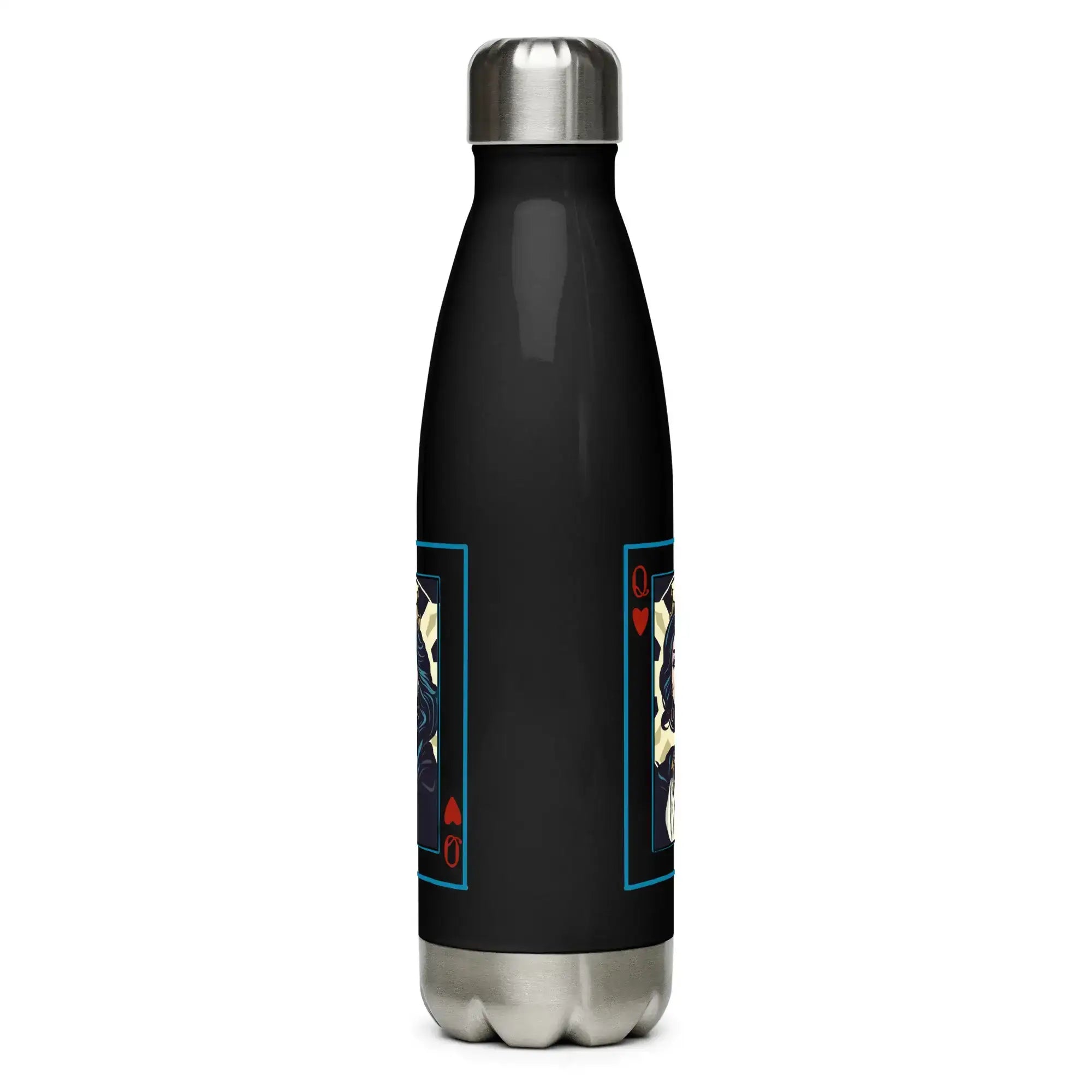 Queen Of Cards | Stainless Steel | Bottle | TeeandTurtle | Sustainable