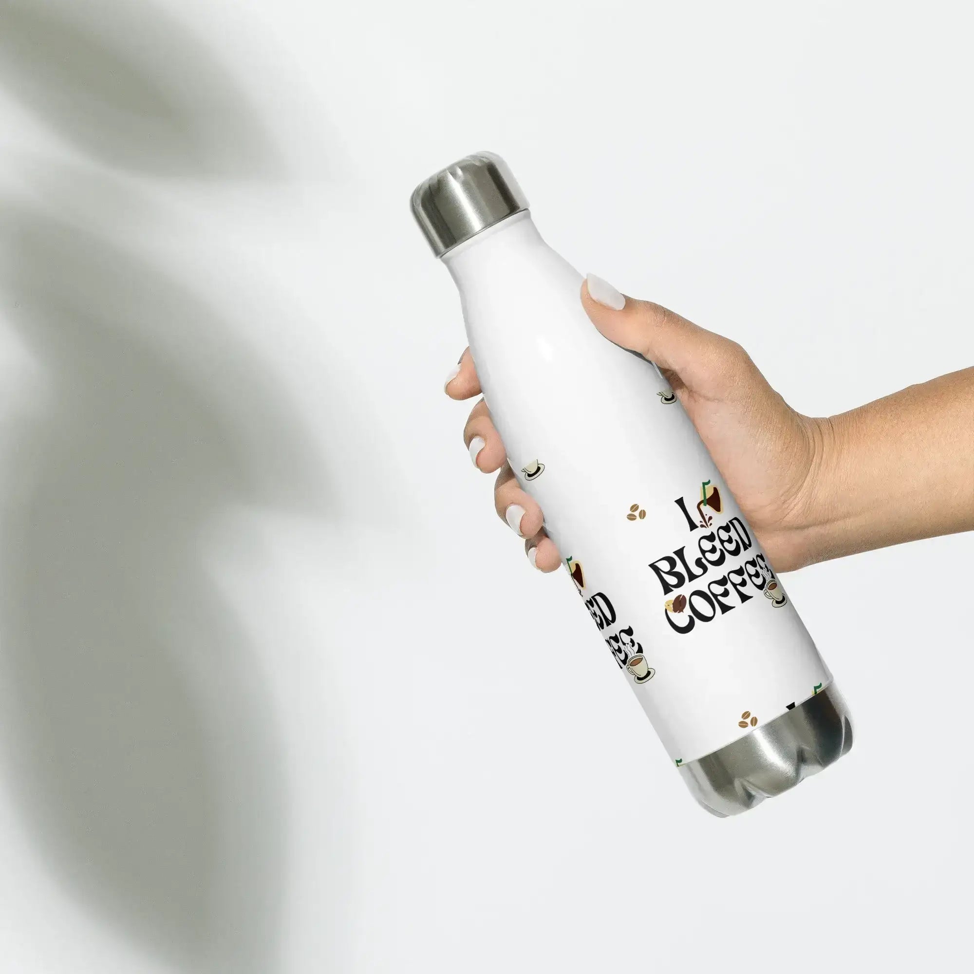 I Bleed Coffee | Eco-Friendly | Bottle | TeeandTurtle | Sustainable