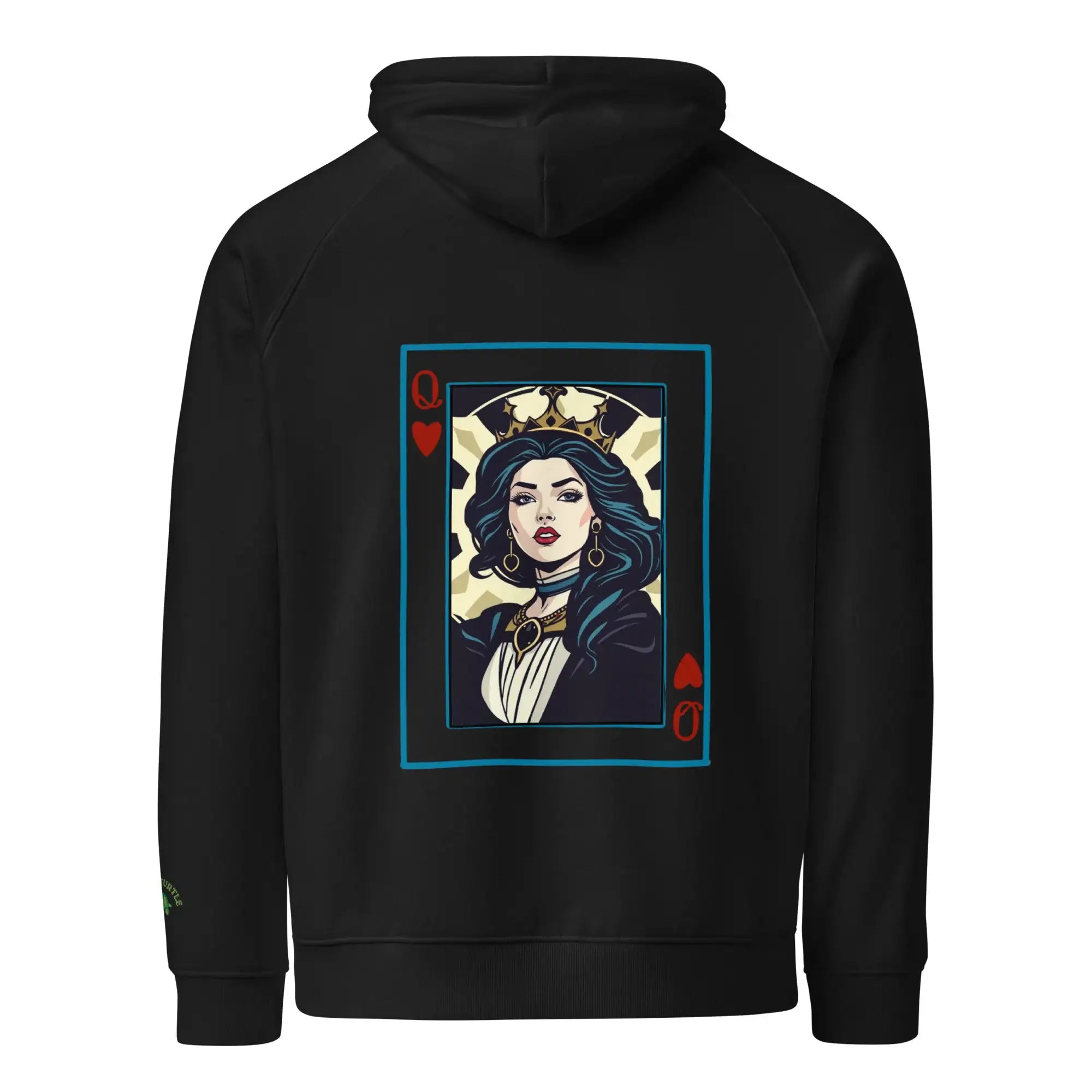 Q | Eco-Friendly | Embroidered Hoodie | TeeandTurtle | Sustainable