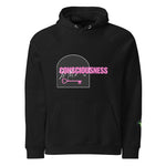 Consciousness Is The Key | Eco-Friendly | Raglan Hoodie | TeeandTurtle | Sustainable