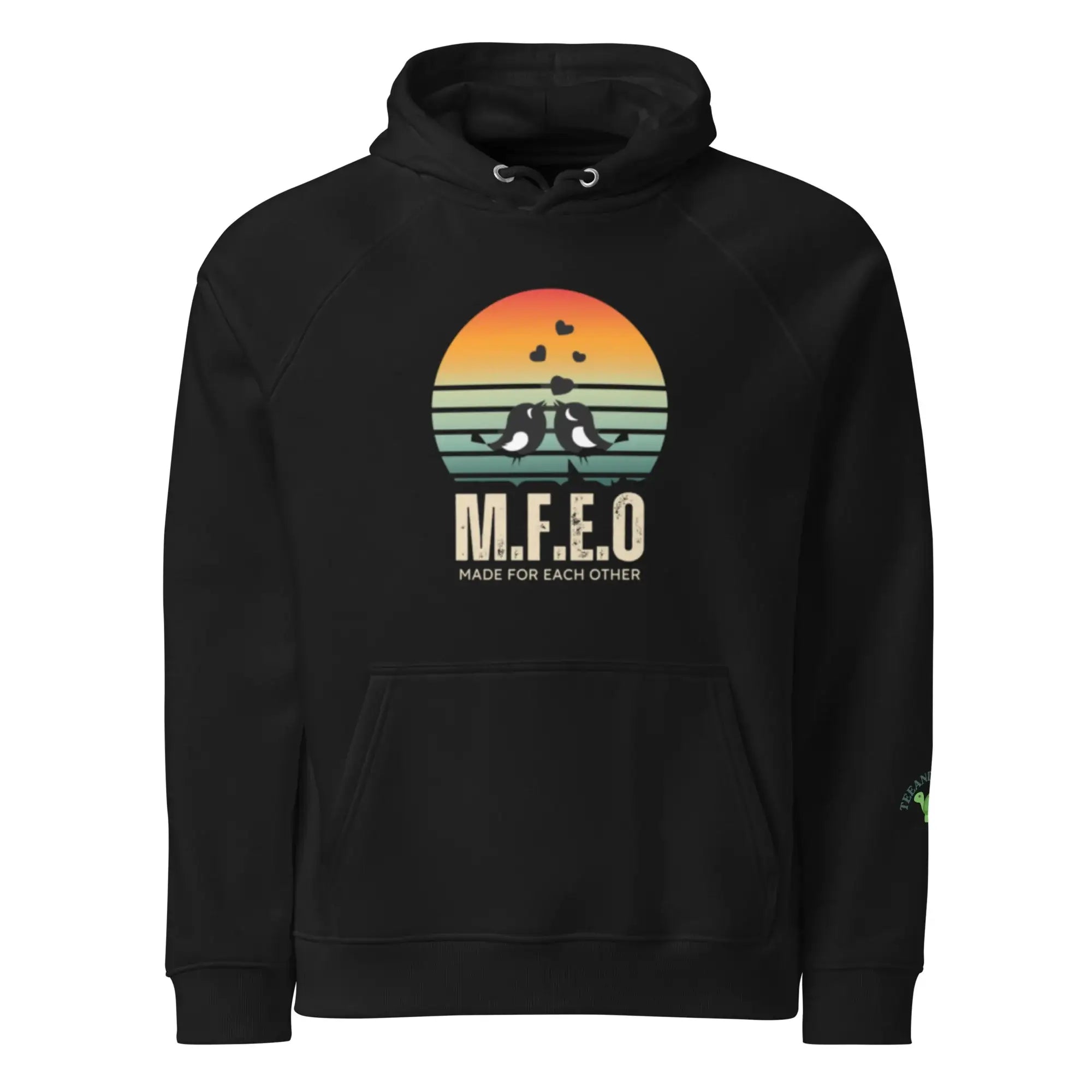 For Each Other | Eco-Friendly | Raglan Hoodie | TeeandTurtle | Sustainable