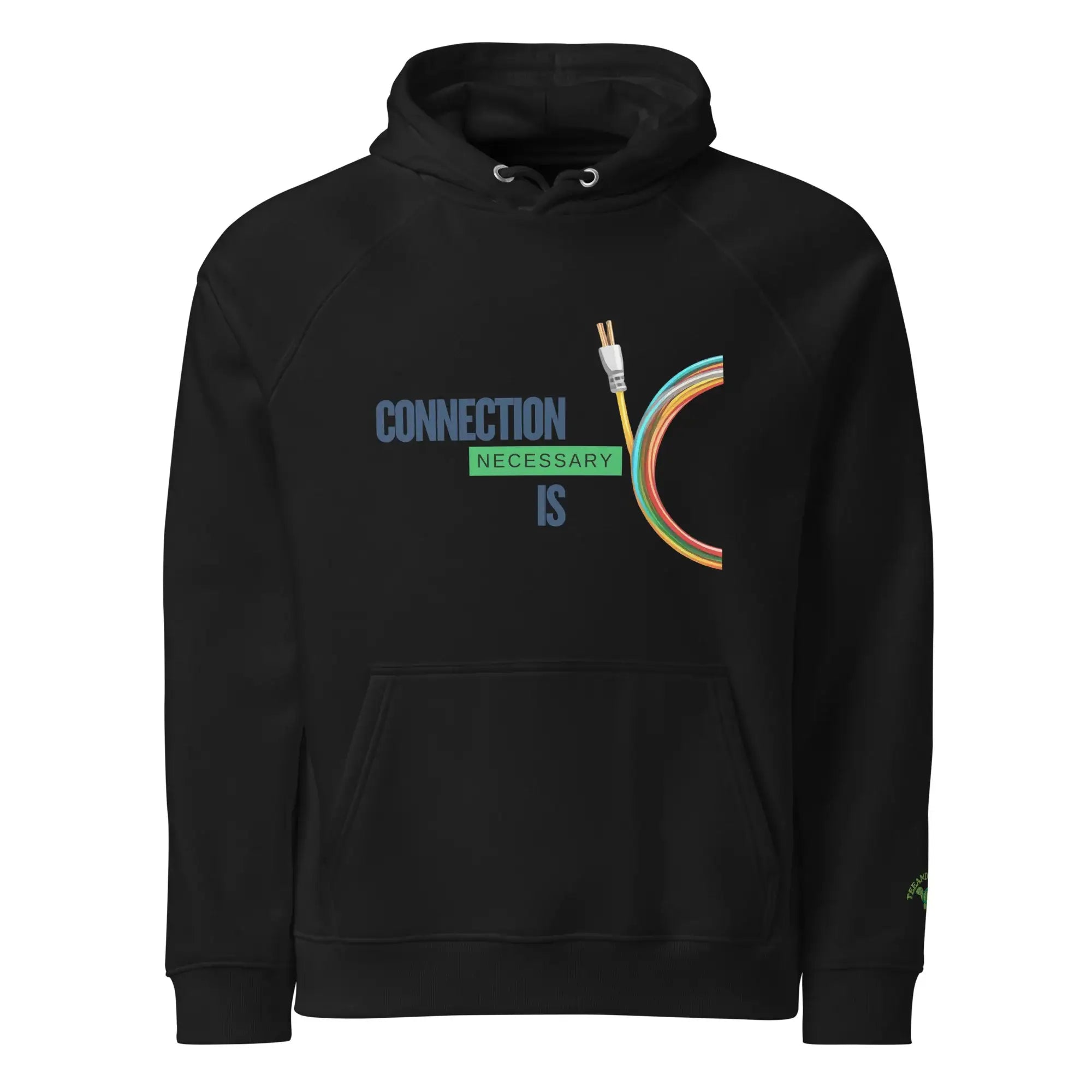 Connection | Eco-Friendly | Raglan Hoodie | TeeandTurtle | Sustainable