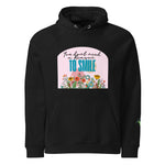 Reason To Smile | Eco-Friendly | Raglan Hoodie | TeeandTurtle | Sustainable