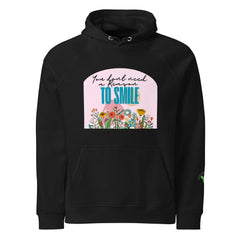 Reason To Smile | Eco-Friendly | Raglan Hoodie | TeeandTurtle | Sustainable