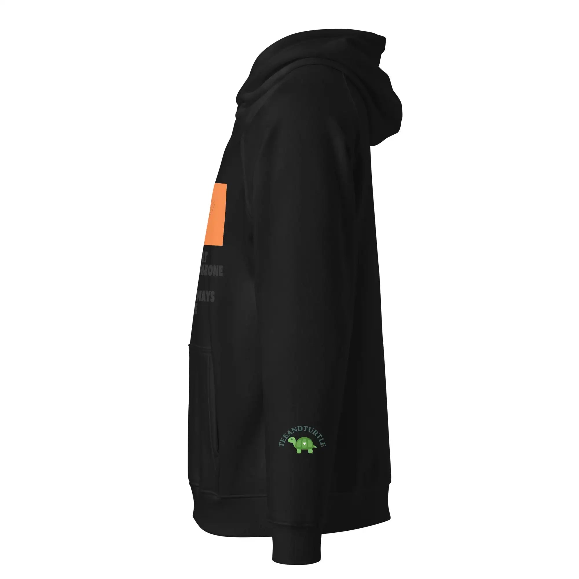 Someone Rightly Said | Eco-Friendly | Raglan Hoodie | TeeandTurtle | Sustainable