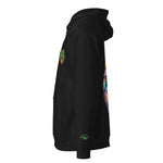 Flare Wolf | Eco-Friendly | Embroidered Hoodie | TeeandTurtle | Sustainable