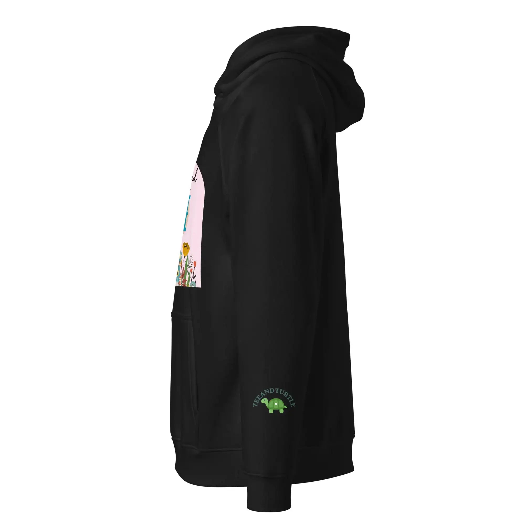 Reason To Smile | Eco-Friendly | Raglan Hoodie | TeeandTurtle | Sustainable
