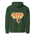 Elephant | Eco-Friendly | Embroidered Hoodie | TeeandTurtle | Sustainable