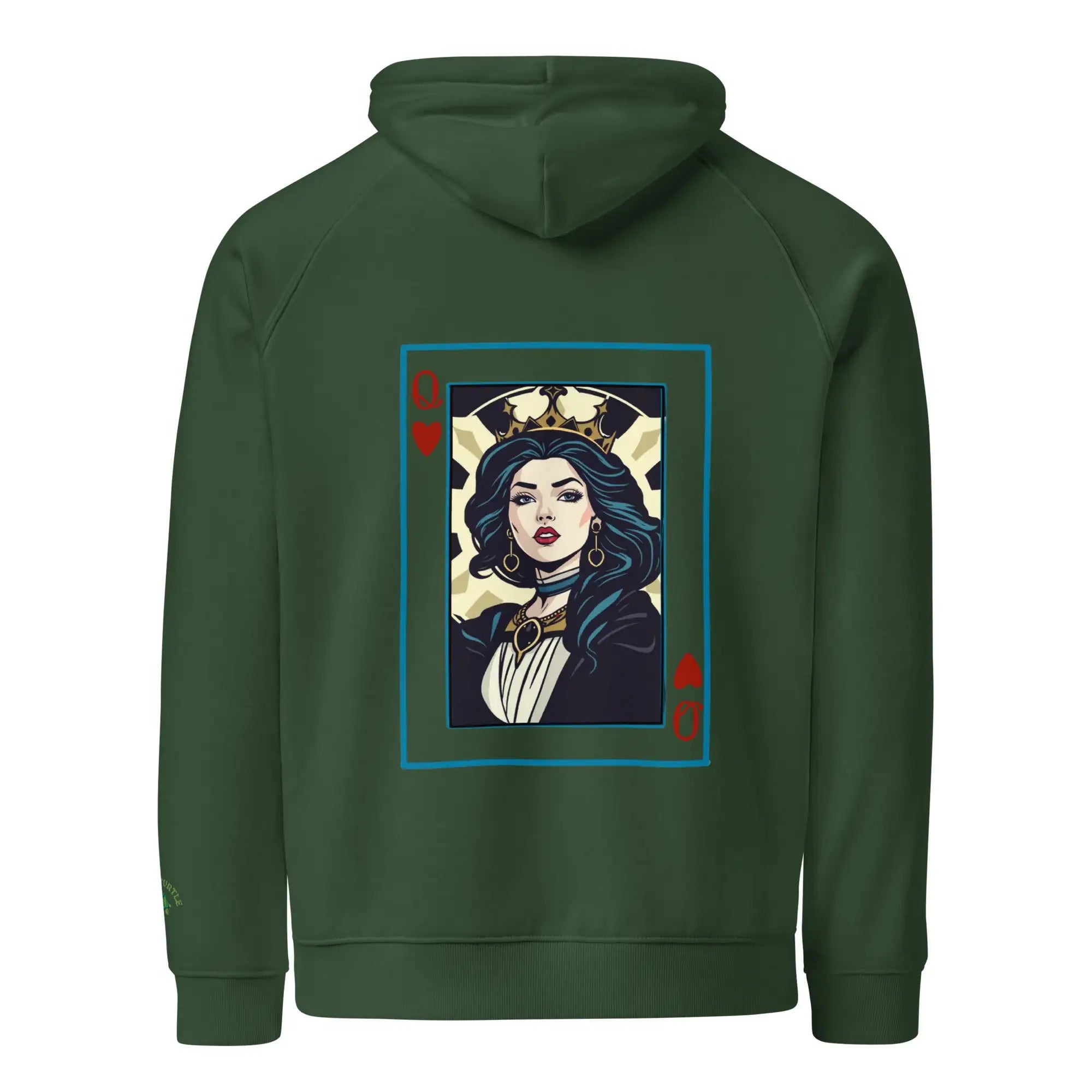 Q | Eco-Friendly | Embroidered Hoodie | TeeandTurtle | Sustainable