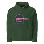 Consciousness Is The Key | Eco-Friendly | Raglan Hoodie | TeeandTurtle | Sustainable