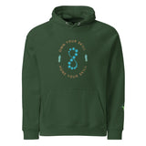 Own Your Skills | Eco-Friendly | Raglan Hoodie | TeeandTurtle | Sustainable