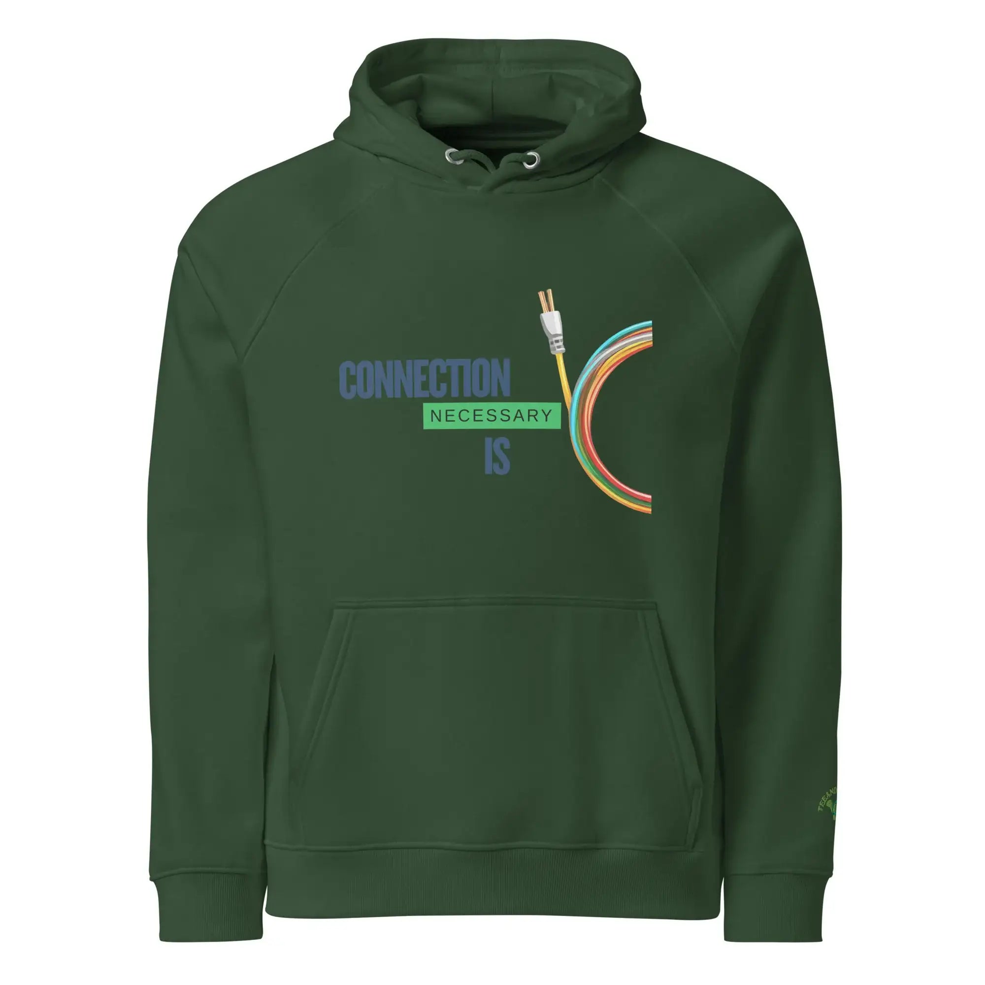Connection | Eco-Friendly | Raglan Hoodie | TeeandTurtle | Sustainable