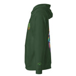 Flare Wolf | Eco-Friendly | Embroidered Hoodie | TeeandTurtle | Sustainable
