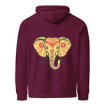 Elephant | Eco-Friendly | Embroidered Hoodie | TeeandTurtle | Sustainable