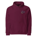Snake Purple | Eco-Friendly | Embroidered Hoodie | TeeandTurtle | Sustainable