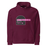 Consciousness Is The Key | Eco-Friendly | Raglan Hoodie | TeeandTurtle | Sustainable