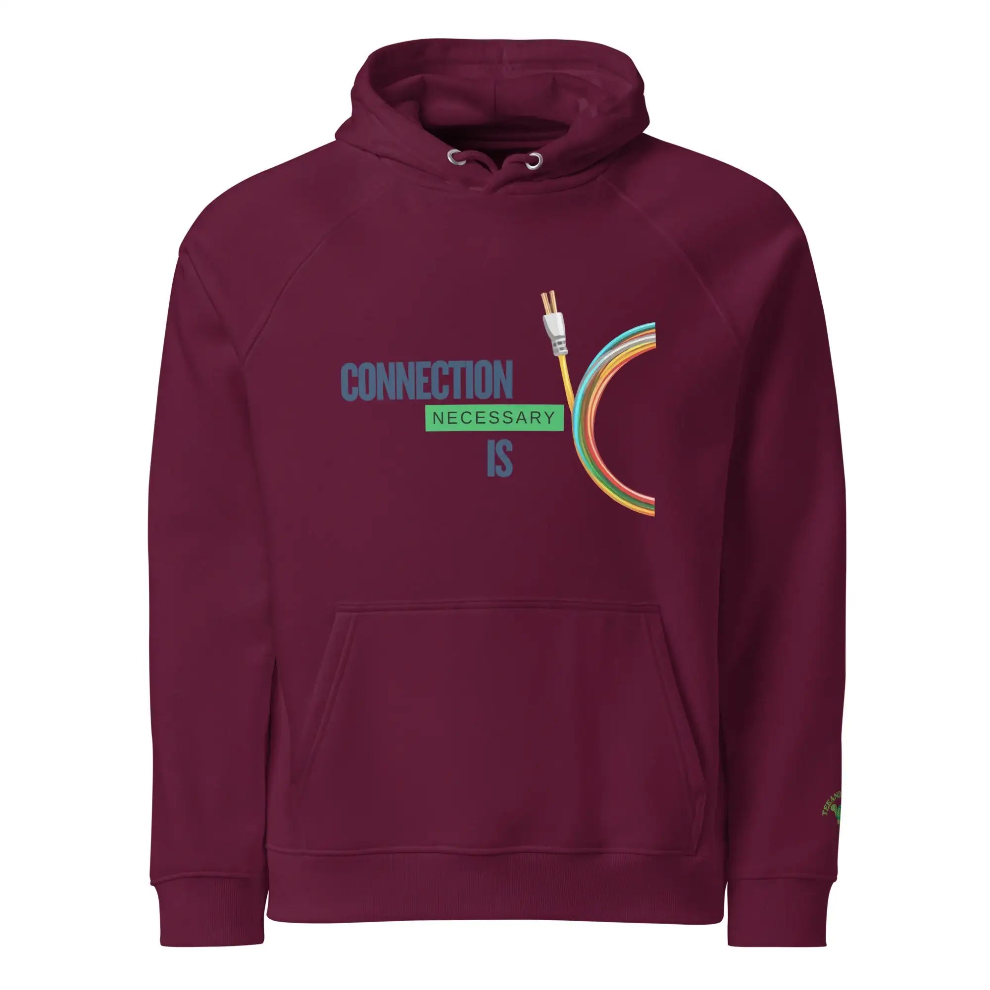 Connection | Eco-Friendly | Raglan Hoodie | TeeandTurtle | Sustainable