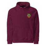 Flare Wolf | Eco-Friendly | Embroidered Hoodie | TeeandTurtle | Sustainable