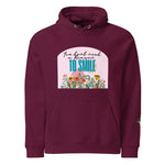 Reason To Smile | Eco-Friendly | Raglan Hoodie | TeeandTurtle | Sustainable