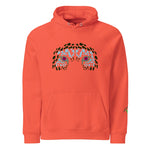 Tiger Planet Eye | Eco-Friendly | Raglan Hoodie | TeeandTurtle | Sustainable