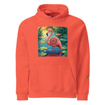 Flamingo Frame | Eco-Friendly | Raglan Hoodie | TeeandTurtle | Sustainable