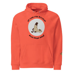 No Time For Bitching | Eco-Friendly | Raglan Hoodie | TeeandTurtle | Sustainable
