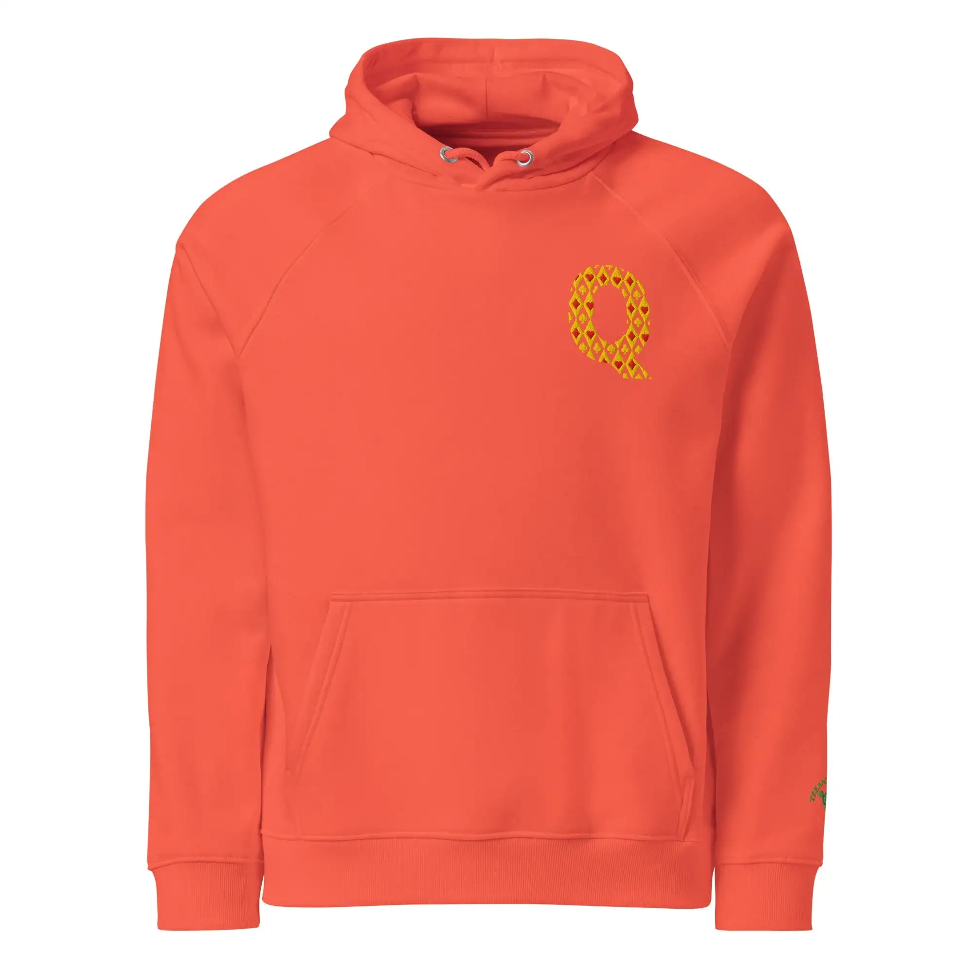 Q | Eco-Friendly | Embroidered Hoodie | TeeandTurtle | Sustainable