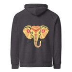 Elephant | Eco-Friendly | Embroidered Hoodie | TeeandTurtle | Sustainable