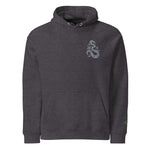Snake Light Green | Eco-Friendly | Embroidered Hoodie | TeeandTurtle | Sustainable