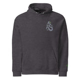 Snake Light Green | Eco-Friendly | Embroidered Hoodie | TeeandTurtle | Sustainable