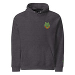Flare Wolf | Eco-Friendly | Embroidered Hoodie | TeeandTurtle | Sustainable