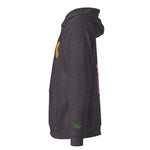 Pink Feather | Eco-Friendly | Embroidered Hoodie | TeeandTurtle | Sustainable