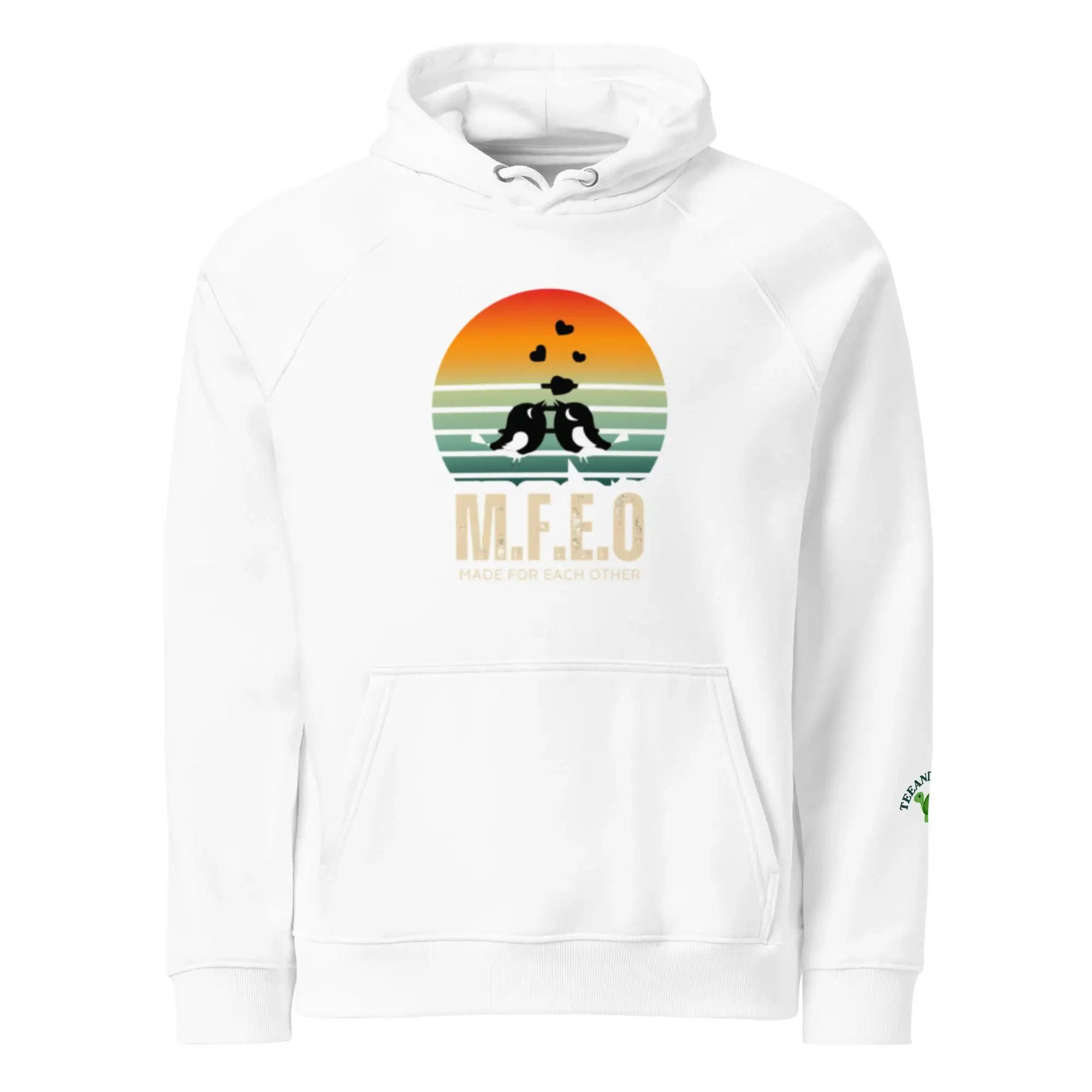 For Each Other | Eco-Friendly | Raglan Hoodie | TeeandTurtle | Sustainable