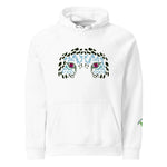 Tiger Planet Eye | Eco-Friendly | Raglan Hoodie | TeeandTurtle | Sustainable