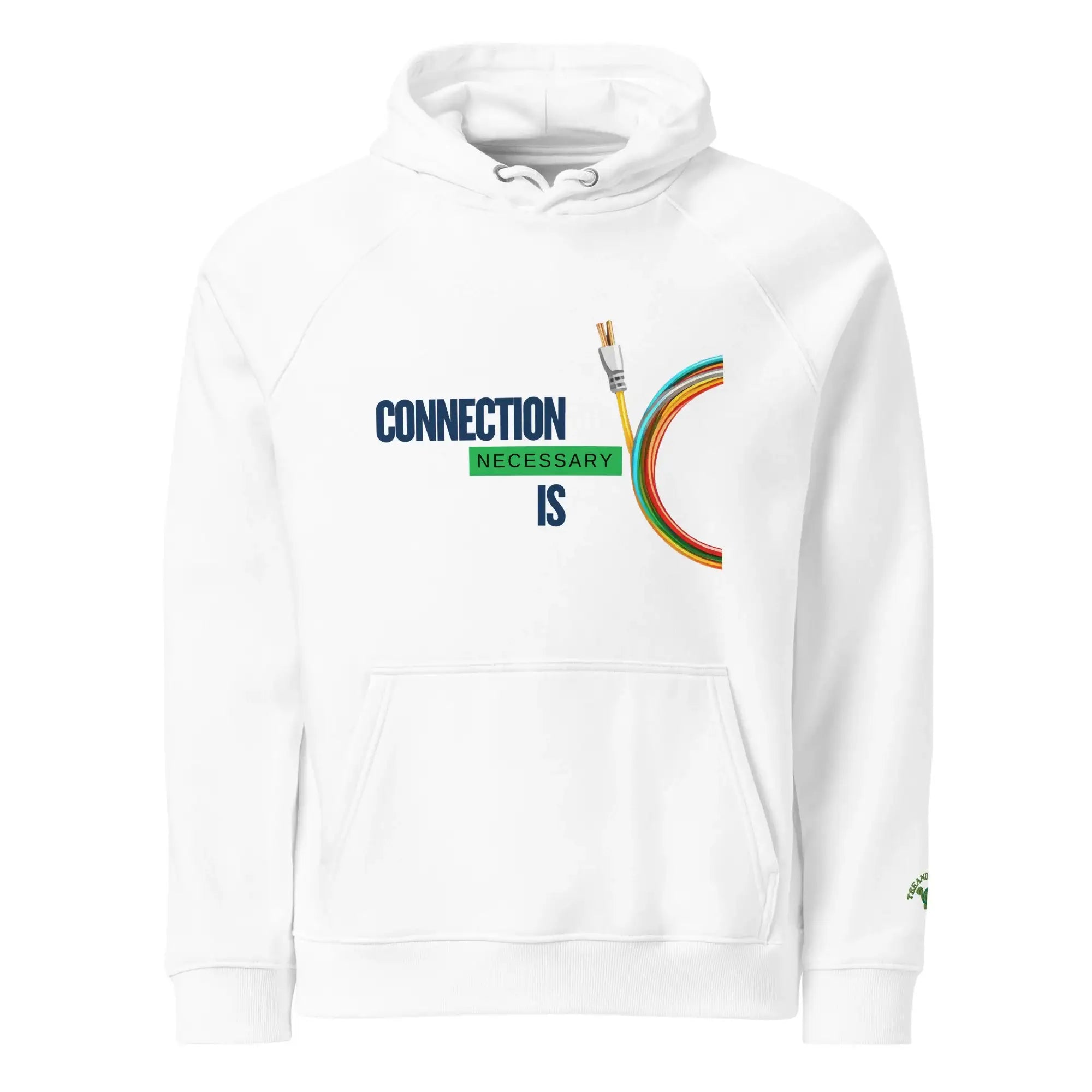 Connection | Eco-Friendly | Raglan Hoodie | TeeandTurtle | Sustainable
