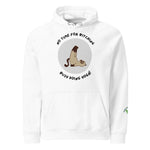 No Time For Bitching | Eco-Friendly | Raglan Hoodie | TeeandTurtle | Sustainable
