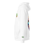Flare Wolf | Eco-Friendly | Embroidered Hoodie | TeeandTurtle | Sustainable