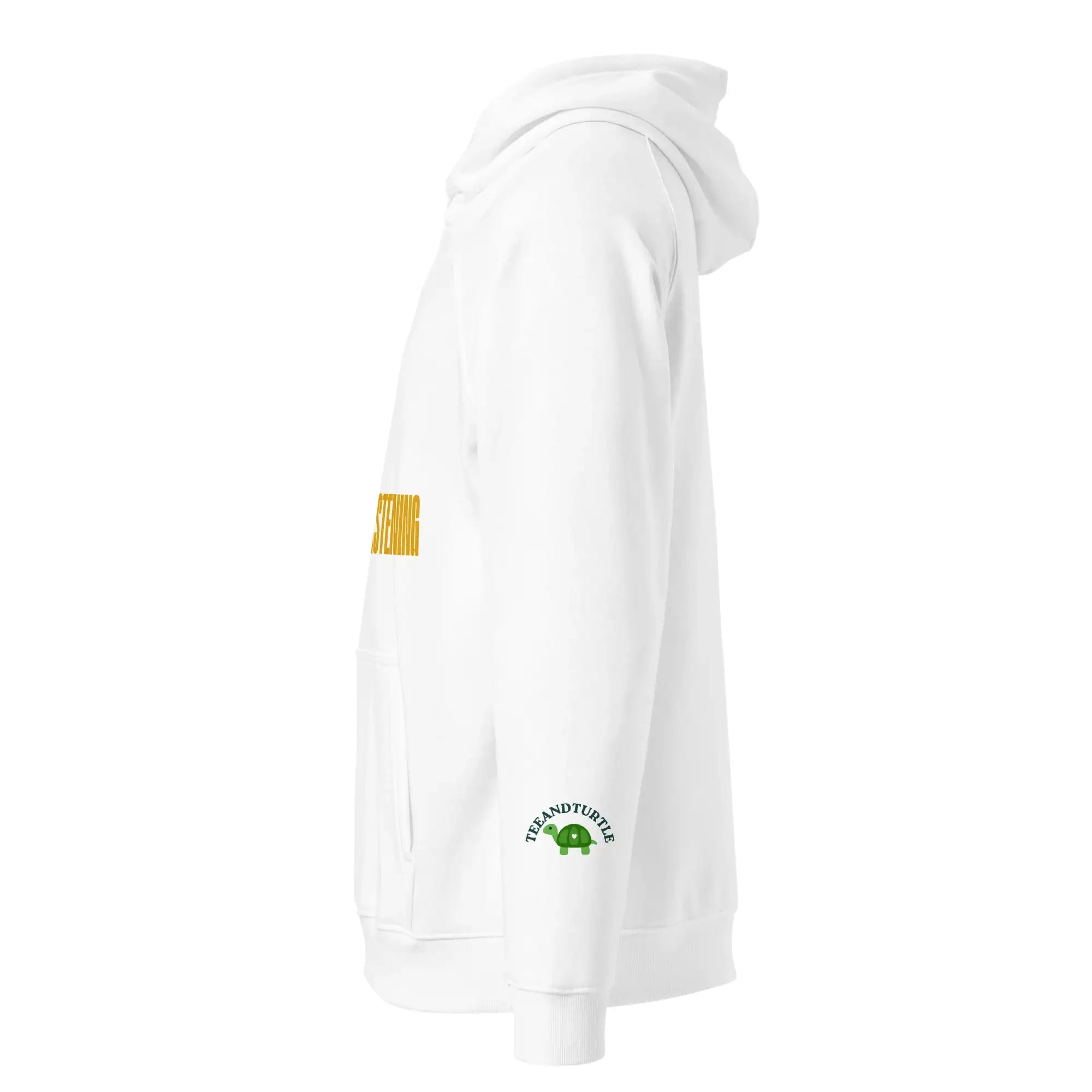 I Am Listening | Eco-Friendly | Raglan Hoodie | TeeandTurtle | Sustainable